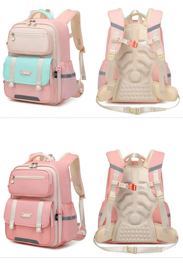 School bag lightweight for students, module, massager, children's backpack, spine protection, 3-6 years — chobi 24
