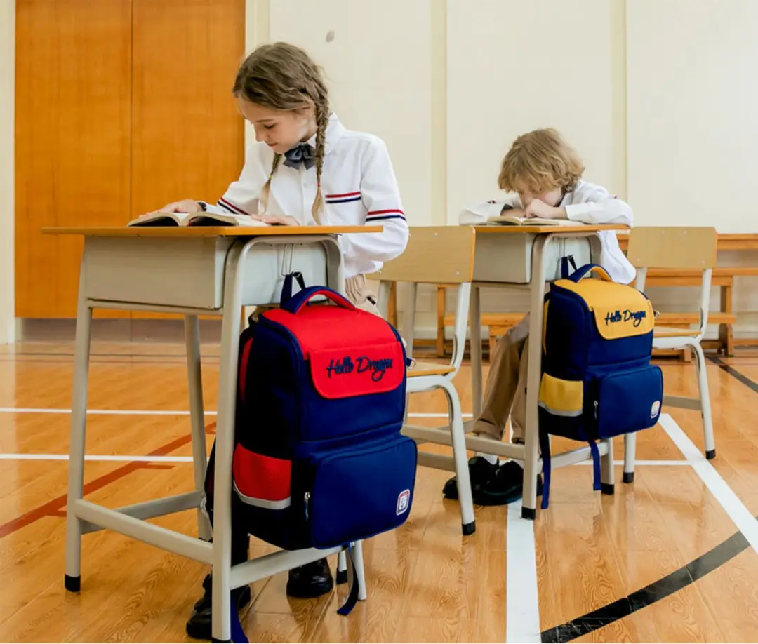 School bag, children's ultra light backpack lightweight for men and women, women's style — chobi 35