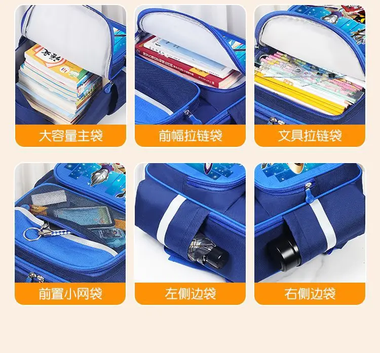 Ultra, Ultraman Tiga, school bag for kindergarten for students, backpack lightweight, spine protection — chobi 12