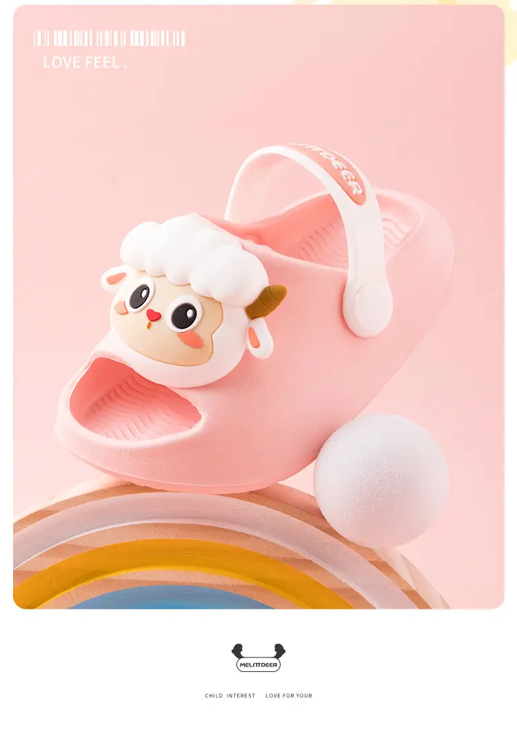 (Wholesale), cartoon wear-resistant breathable children's Crocs-style slippers for early age for boys, sandals, suitable for indoor and outdoor use — chobi 21