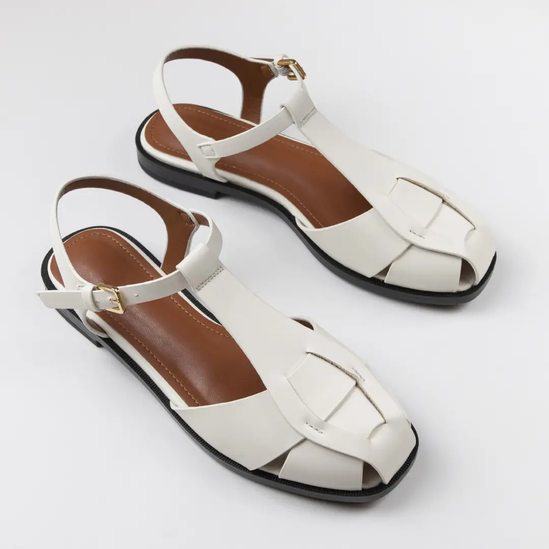 (Cross-border trading), women's sandals flat, women's slippers, Collection Year 2026, closed toe — chobi 4