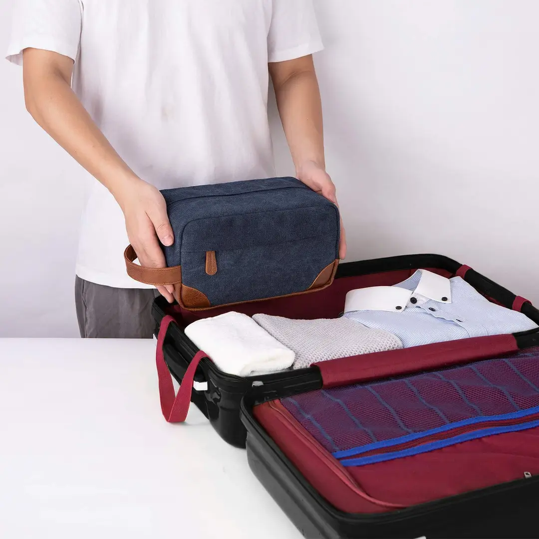 (Cross-border trading), cloth retro fashionable universal handheld cosmetic bag, European style, custom-made — chobi 4