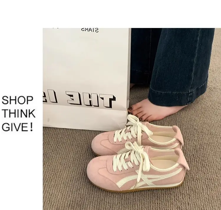 Retro summer GAT shoes, universal sports casual footwear flat for leisure, women's style, Collection Year 2025 — chobi 19