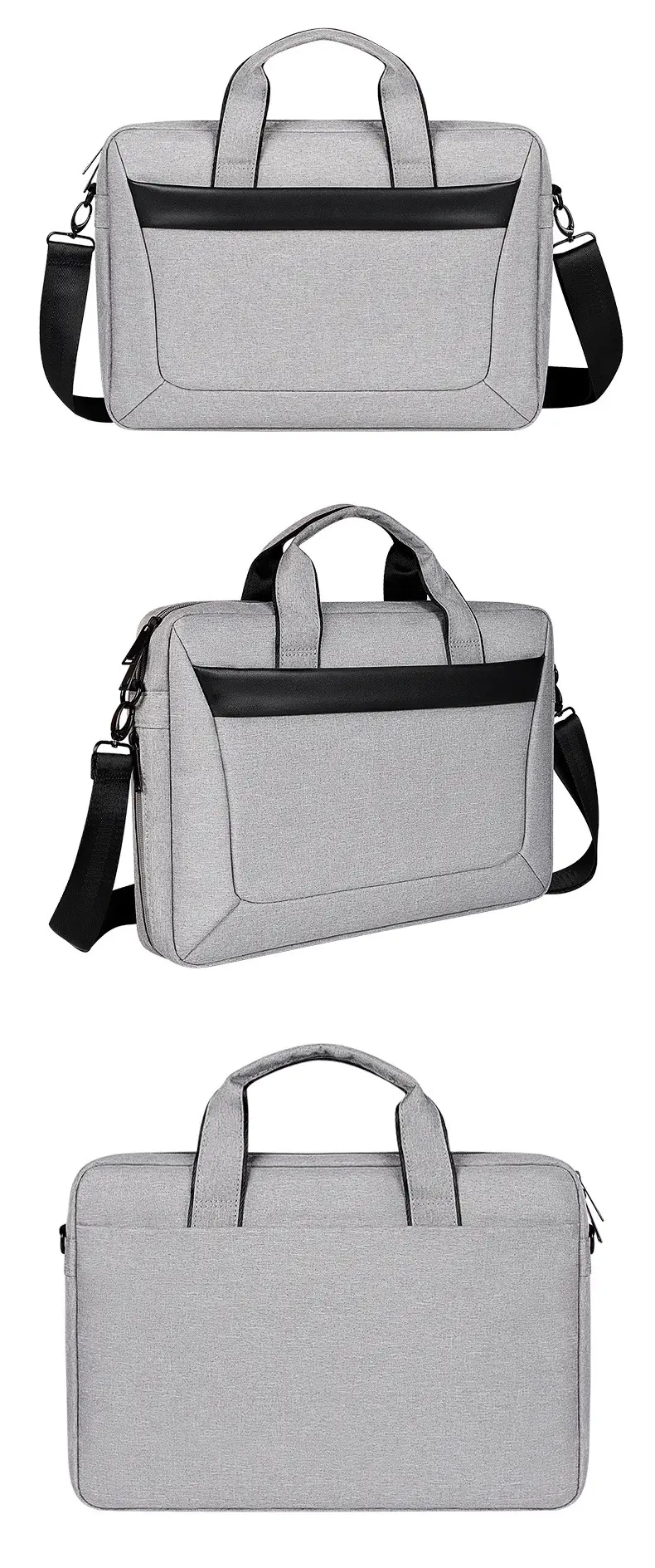 (Wholesale), one-shoulder bag, laptop, waterproof bag for men and women, 131415.6 inch, logo printing service — chobi 37