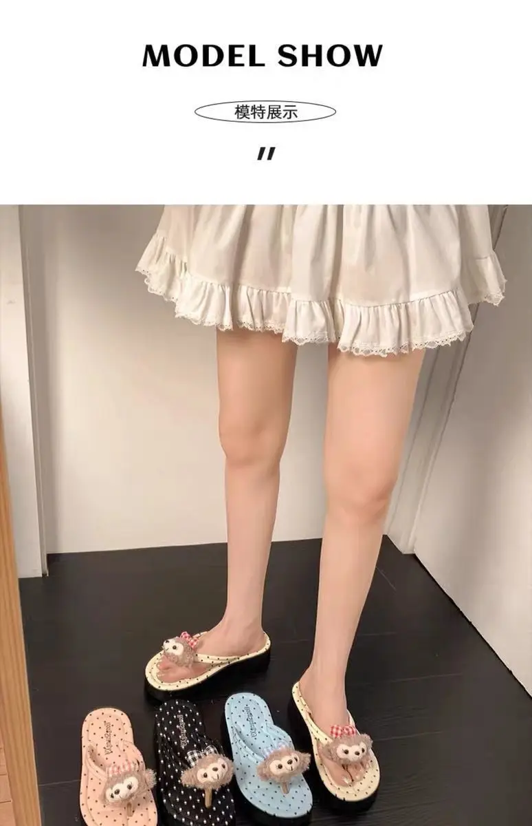 (Wholesale), flip flops to go out, non-slip high quality sandals platform, slippers, suitable for outdoor wear — chobi 4