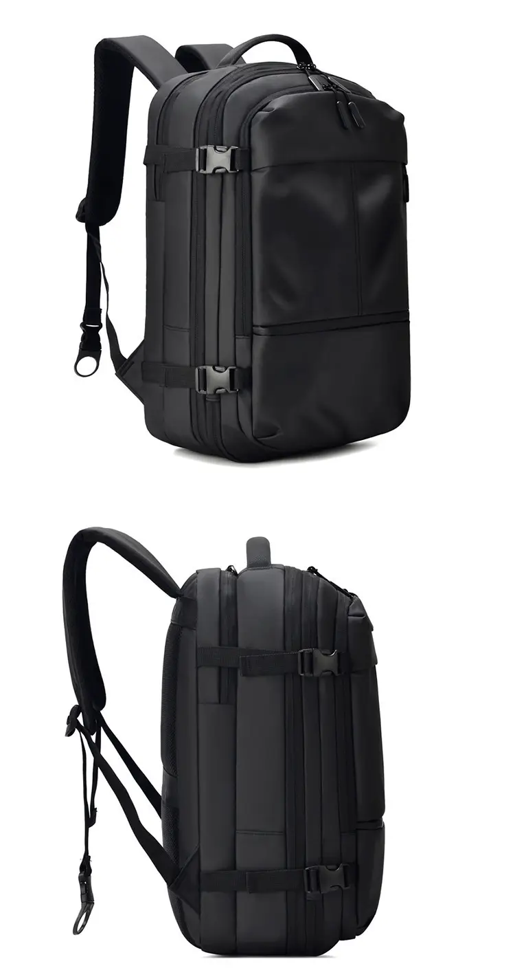 Men's backpack, capacious laptop, travel bag, shoulder bag, business version, 17 inch — chobi 3