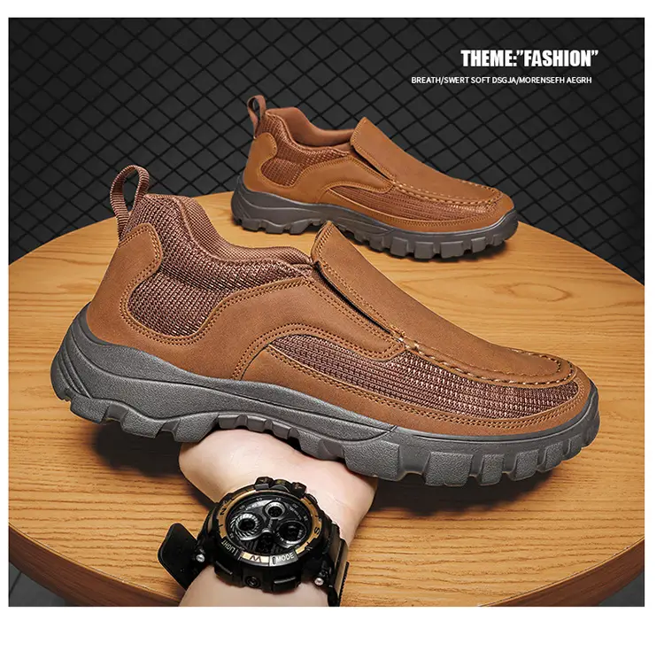 (Cross-border trading), (Wholesale), men's autumn casual lightweight comfortable loafers, trend of season, plus size — chobi 24