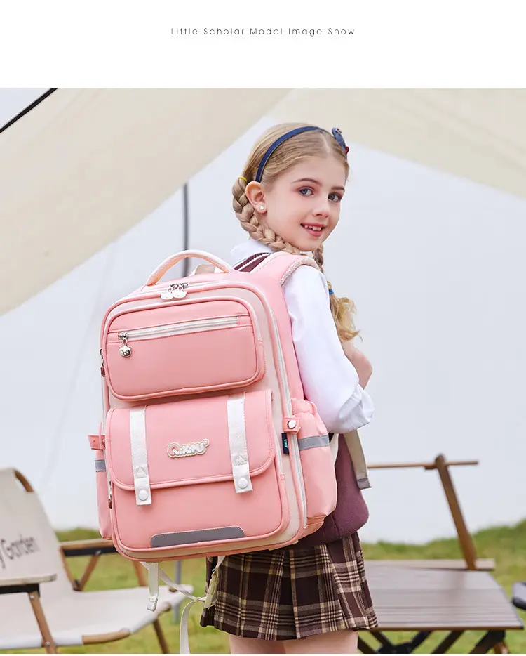 School bag lightweight for students, module, massager, children's backpack, spine protection, 3-6 years — chobi 18