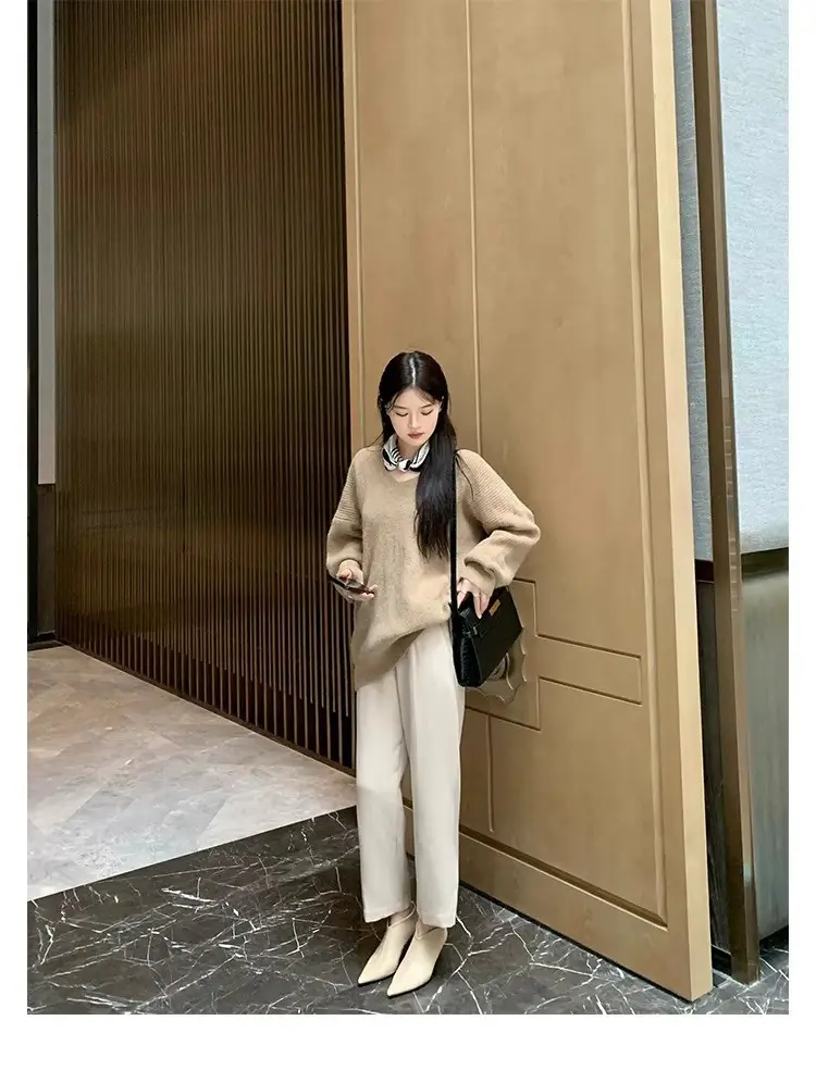 Elegant high heels pointed-toe stiletto heels, universal demi-season low boots, (Physicals), french style — chobi 30