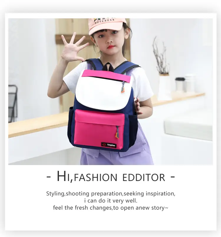 School bag, backpack for early age, custom-made, with your logo imprint, early education — chobi 26