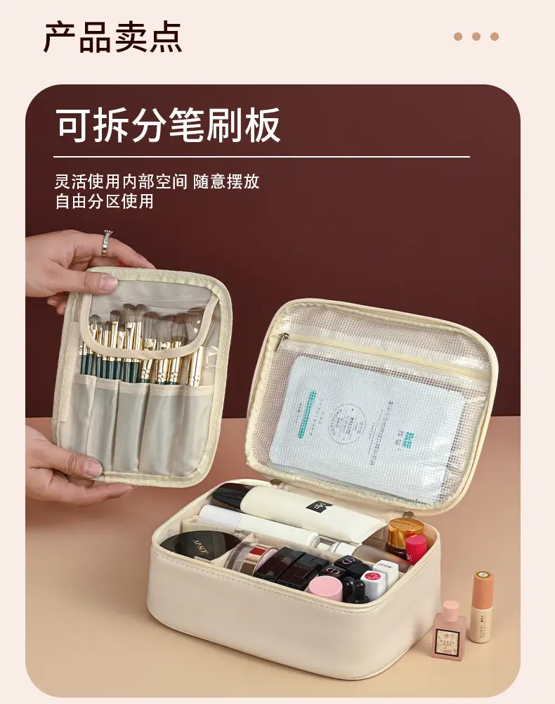(Cross-border trading), capacious cosmetic bag, universal organizer bag, high-quality style — chobi 7