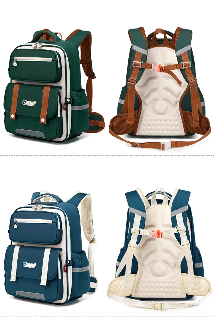 School bag lightweight for students, module, massager, children's backpack, spine protection, 3-6 years — chobi 22