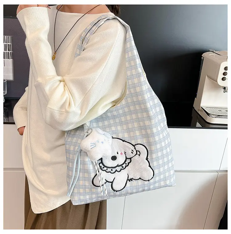 Cute cartoon universal shoulder bag to go out, one-shoulder bag — chobi 16