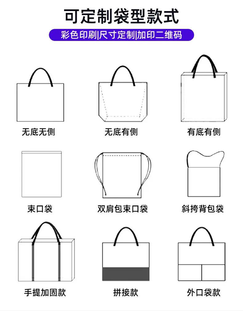 Linen bag non-woven cloth, shopping bag, (Physicals), custom-made, internet celebrity — chobi 19