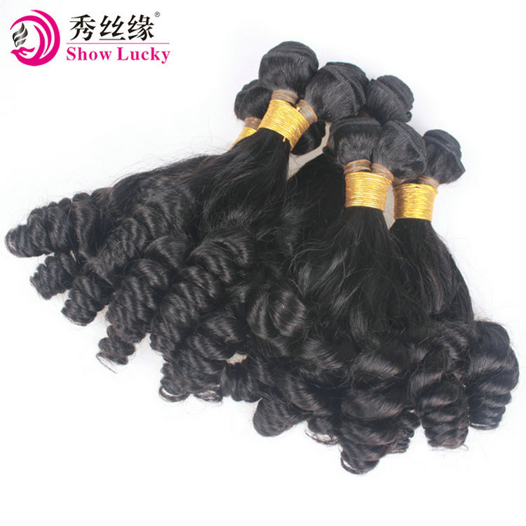 Cross-border wig 12a Brazilian Aunty Fumi Bouncy Human Hair Products — chobi 3