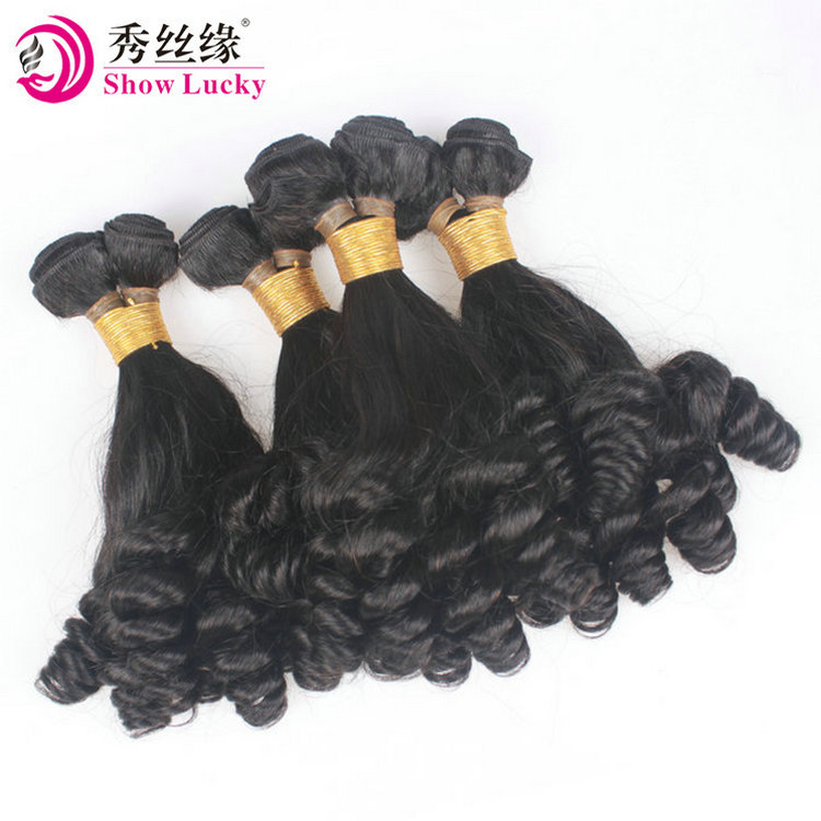 Cross-border wig 12a Brazilian Aunty Fumi Bouncy Human Hair Products — chobi 4