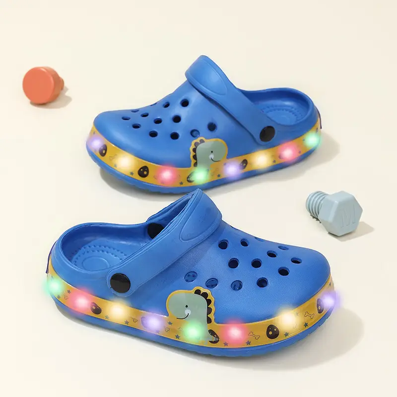 (Cross-border trading), (Wholesale), children's summer Crocs-style slippers, sandals, beach footwear — chobi 23