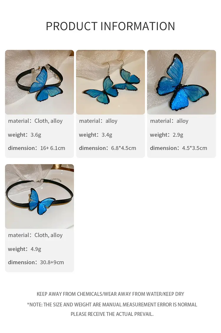 Bracelet, necklace, chain, cute set, universal jewelry, princess style, gradient — chobi 3