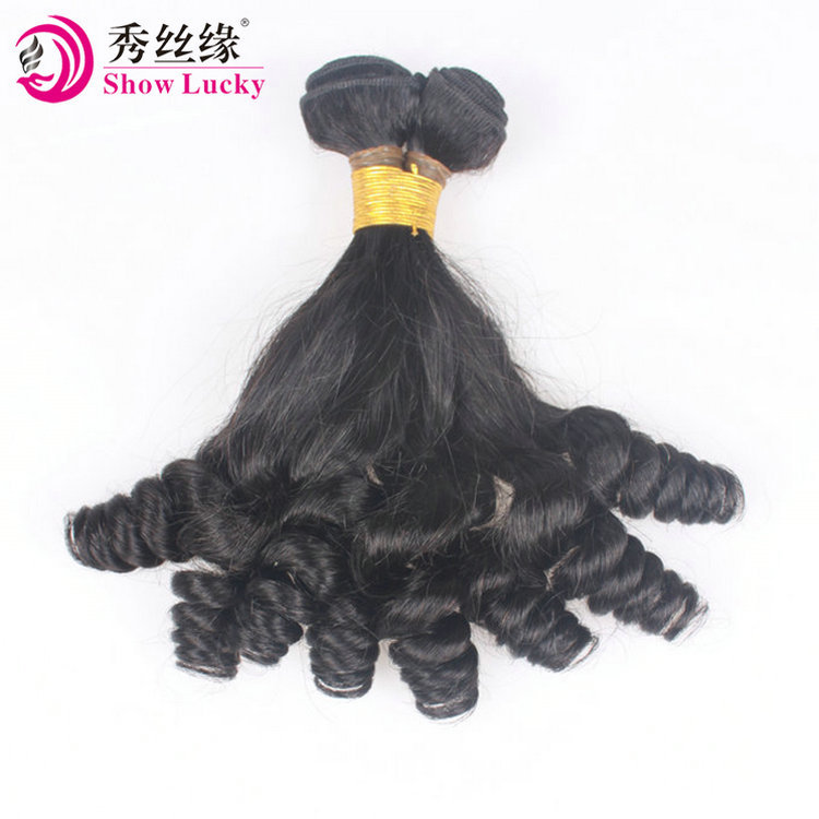Cross-border wig 12a Brazilian Aunty Fumi Bouncy Human Hair Products — chobi 5