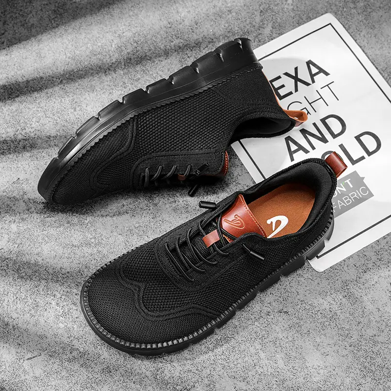 (Cross-border trading), lightweight loafers, comfortable sneakers, breathable casual footwear, made with flyknit technology, (Physicals) — chobi 6
