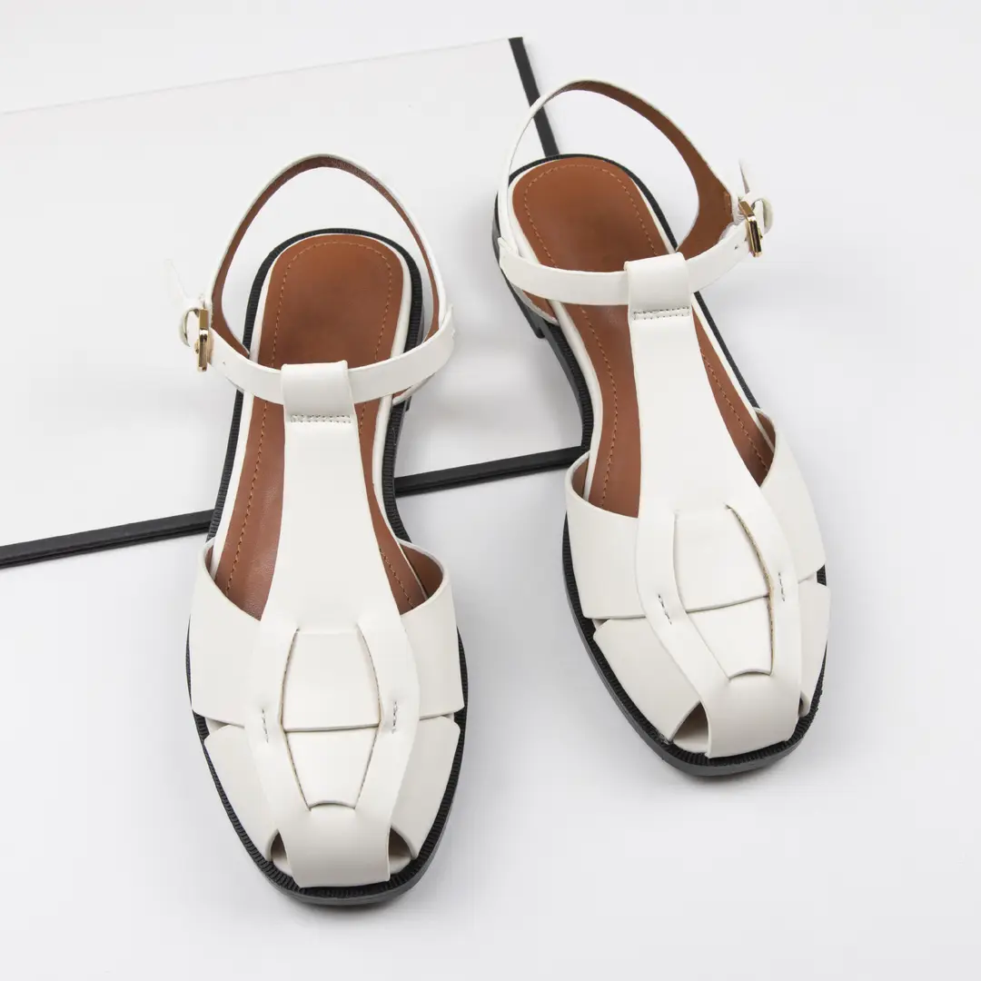 (Cross-border trading), women's sandals flat, women's slippers, Collection Year 2026, closed toe — chobi 10