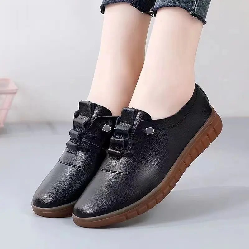 (Cross-border trading), autumn lightweight “mom shoes”, sneakers flat, women's universal casual footwear, suitable for spring and autumn, easy to put  — chobi 14