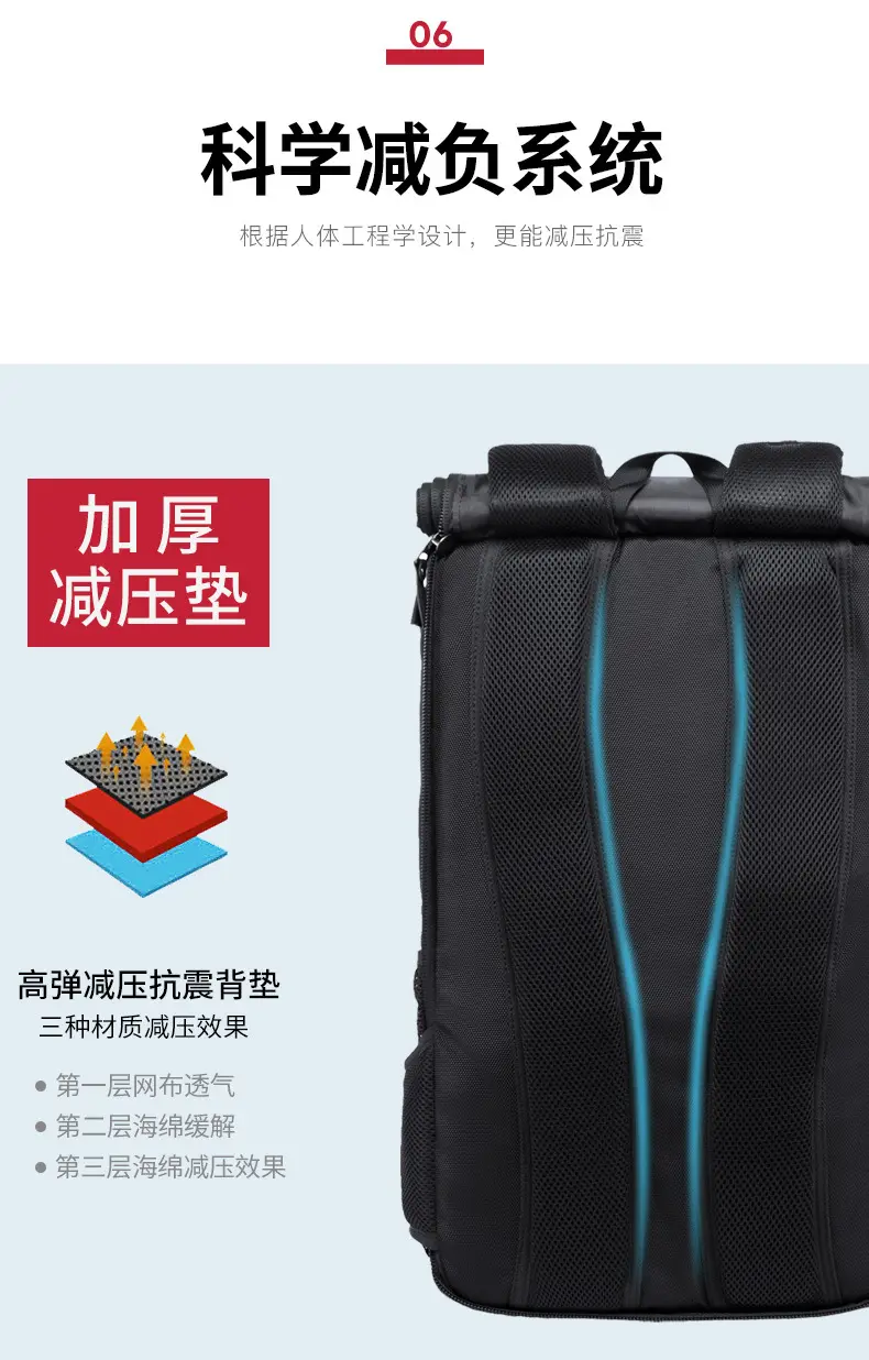 Backpack, capacious luggage universal travel bag for hiking, oxford cloth — chobi 17