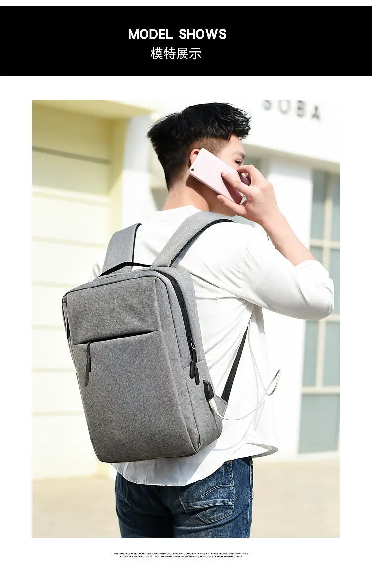 (Cross-border trading), laptop charging, backpack for men and women for leisure, with your logo imprint, business version, Birthday gift, worn on the — chobi 12