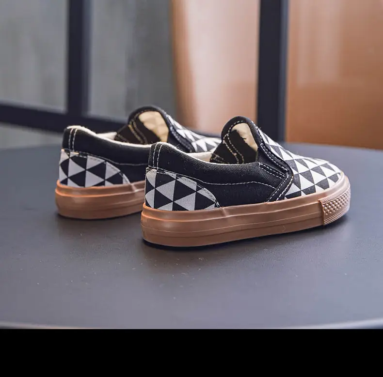 Children's cloth autumn espadrilles, sneakers for men and women, comfortable footwear, easy to put on, autumn season 2026, trend of season, for teenag — chobi 21