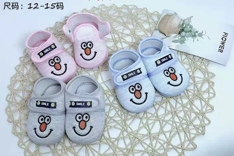 Spot hot baby shoes anti-slip toddler shoes beef tendon soft sole baby shoes children's shoes newborn shoes baby full moon shoes — chobi 24