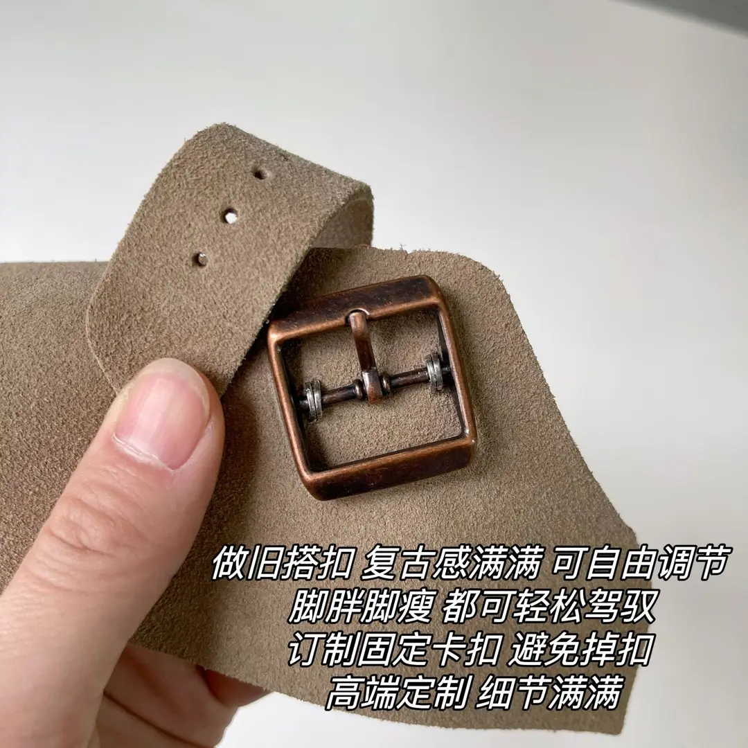 Sandals platform, slippers, suitable for spring and autumn, closed toe, genuine leather, suitable for outdoor wear — chobi 14