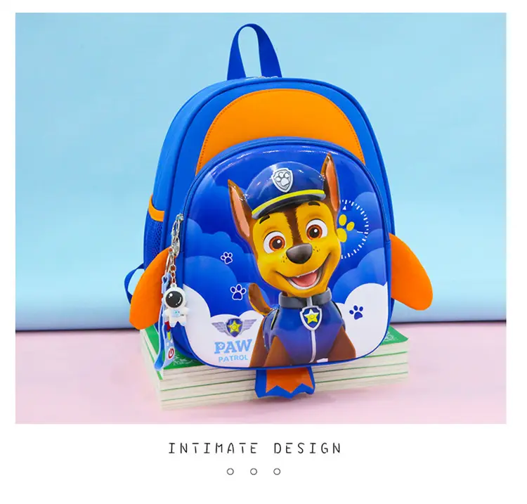 School bag for early age, cartoon backpack, card holder for men and women, 3-6 years — chobi 28