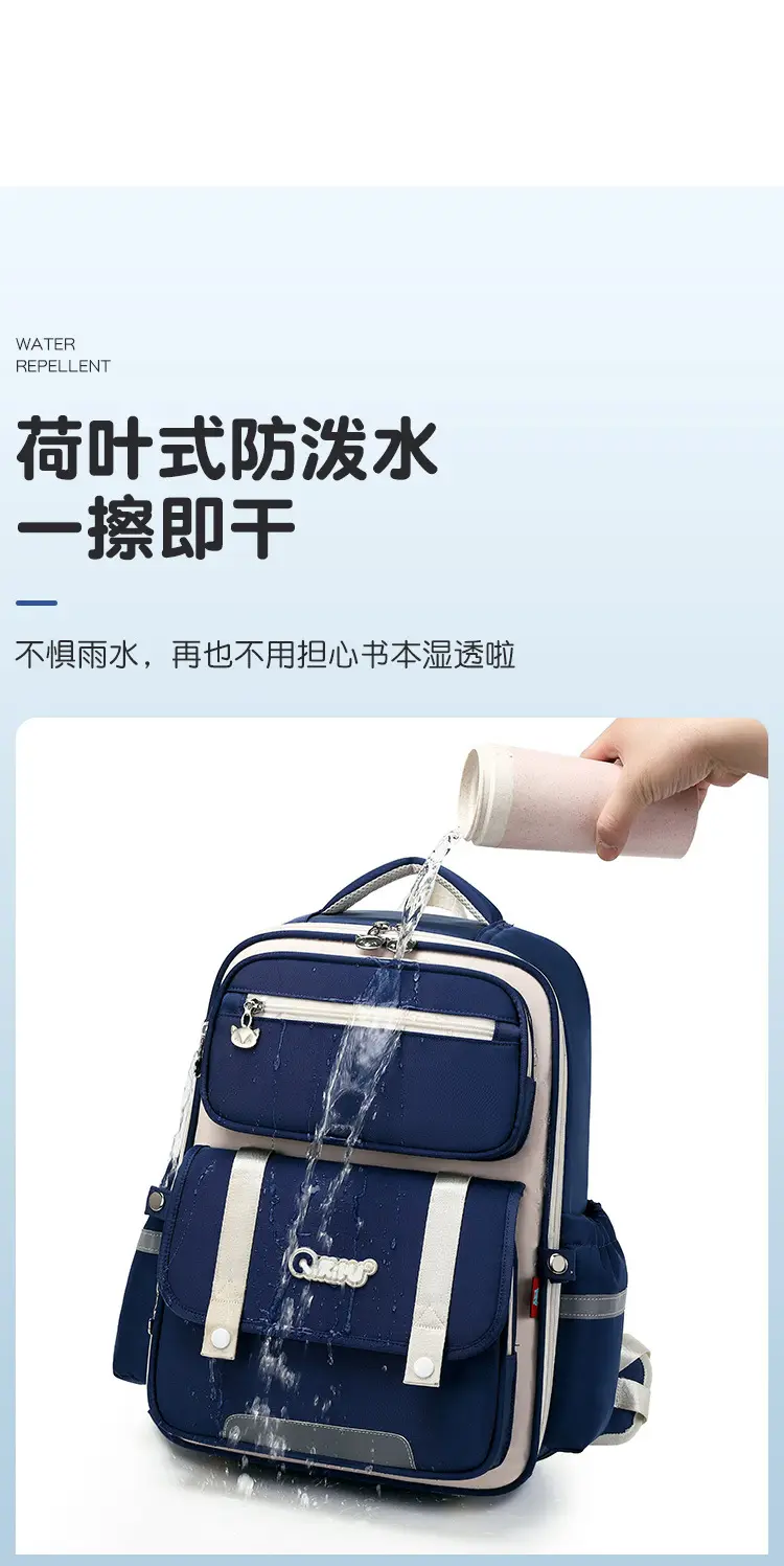 School bag lightweight for students, module, massager, children's backpack, spine protection, 3-6 years — chobi 9