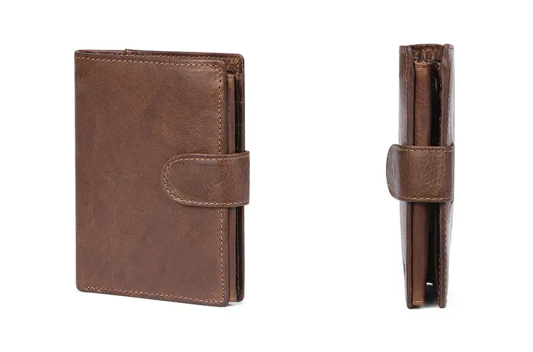 (Cross-border trading), wallet, retro capacious small clutch bag, leather card holder, high-end — chobi 26
