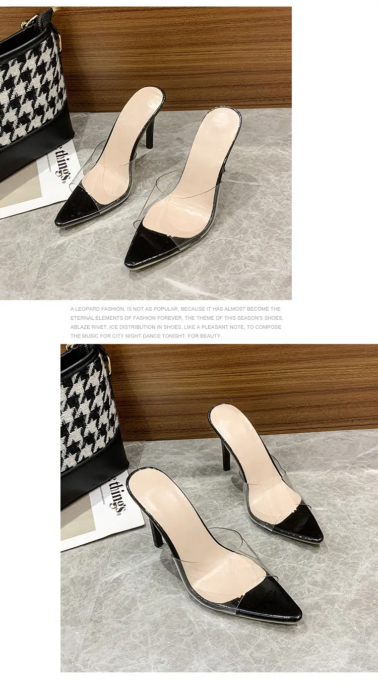 (Cross-border trading), fashionable women's slippers, sneakers, sandals stiletto heels, 2022 collection, European style, plus size, dropshipping avail — chobi 11
