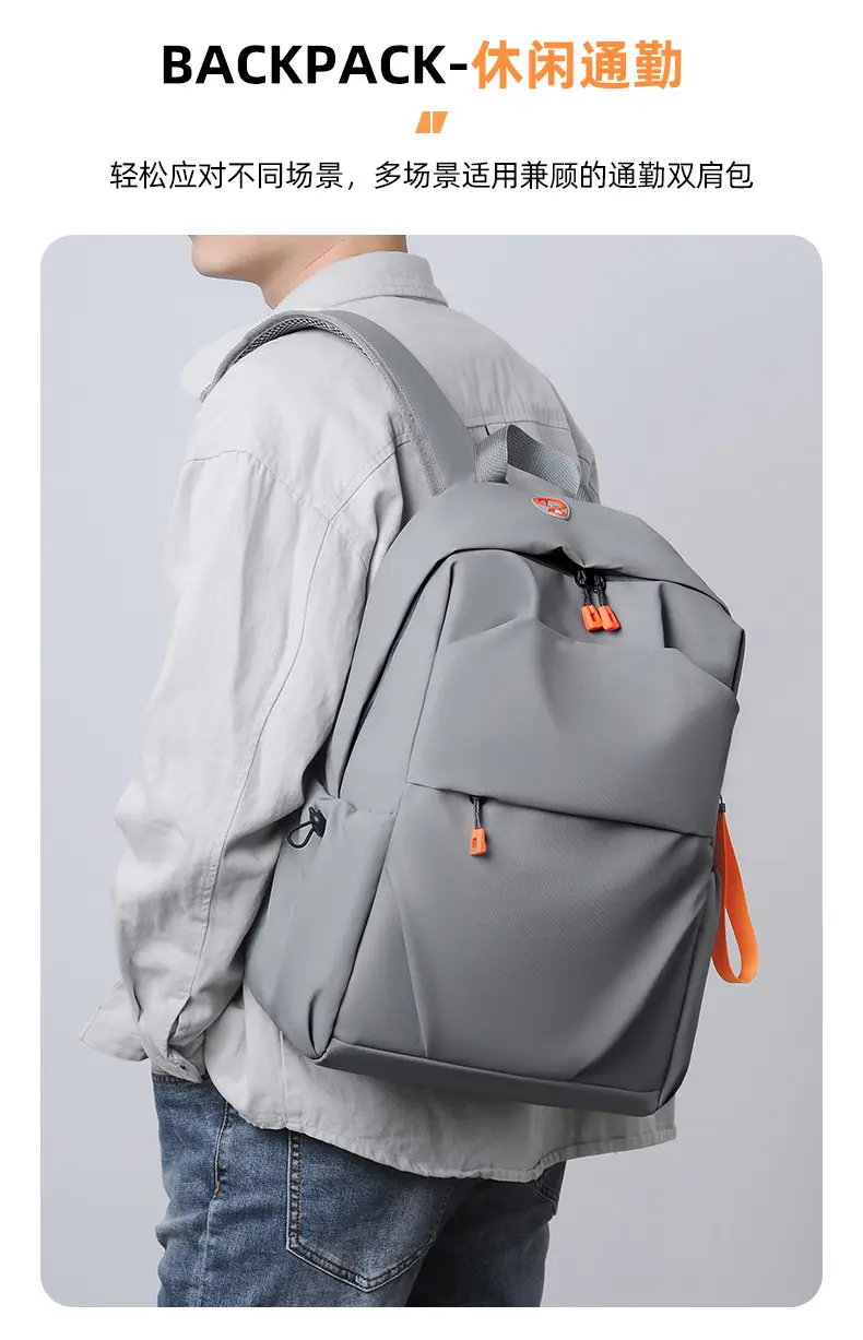 Capacious backpack, water repellent bag for traveling, laptop — chobi 5