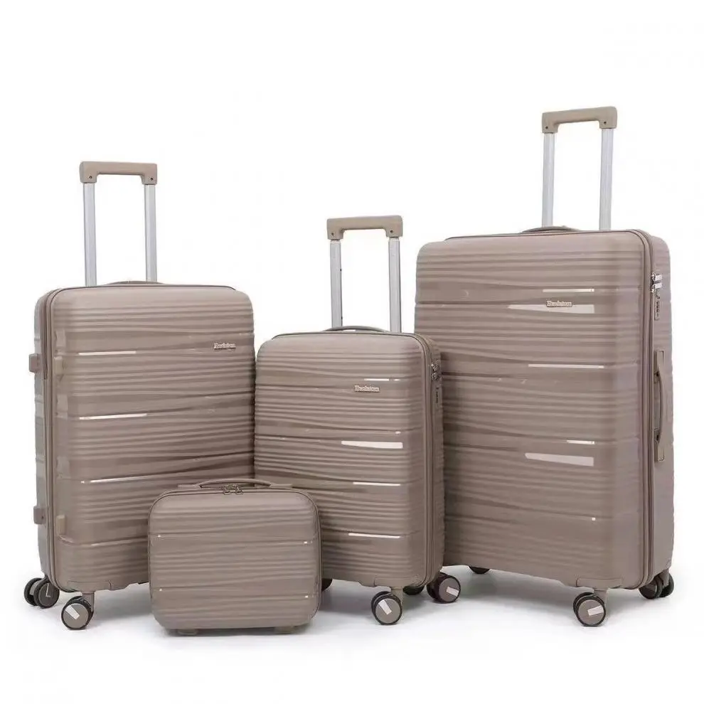 (Cross-border trading), universal ultra light capacious suitcase on wheels with zipper — chobi 3