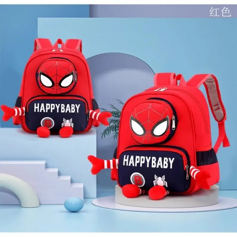 School bag for early age, cartoon children's breathable cute backpack for men and women girl's lightweight — chobi 2