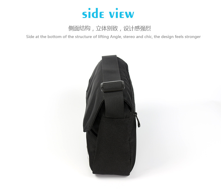 Shoulder bag, men's backpack, sports one-shoulder bag for leisure, Korean style — chobi 25
