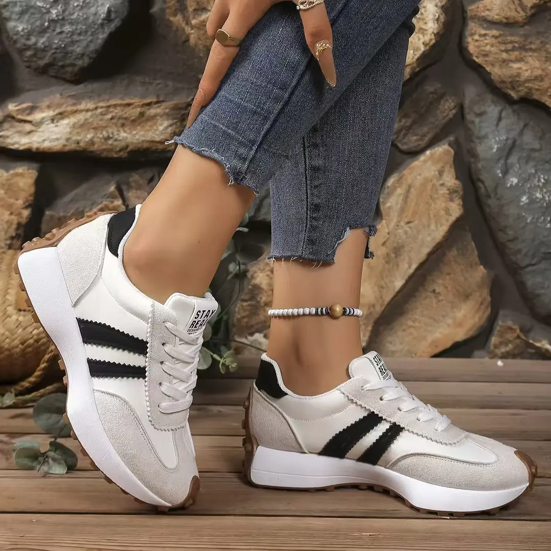 (Cross-border trading), (Wholesale), autumn women's sports fashionable universal breathable comfortable casual footwear for leisure platform, autumn s — chobi 1