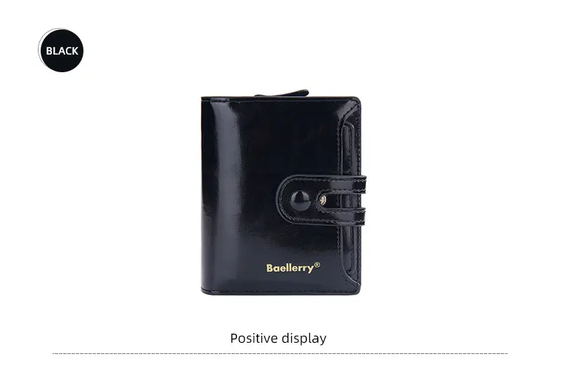 Wallet, shoulder bag, short brand card holder, high-quality style — chobi 21