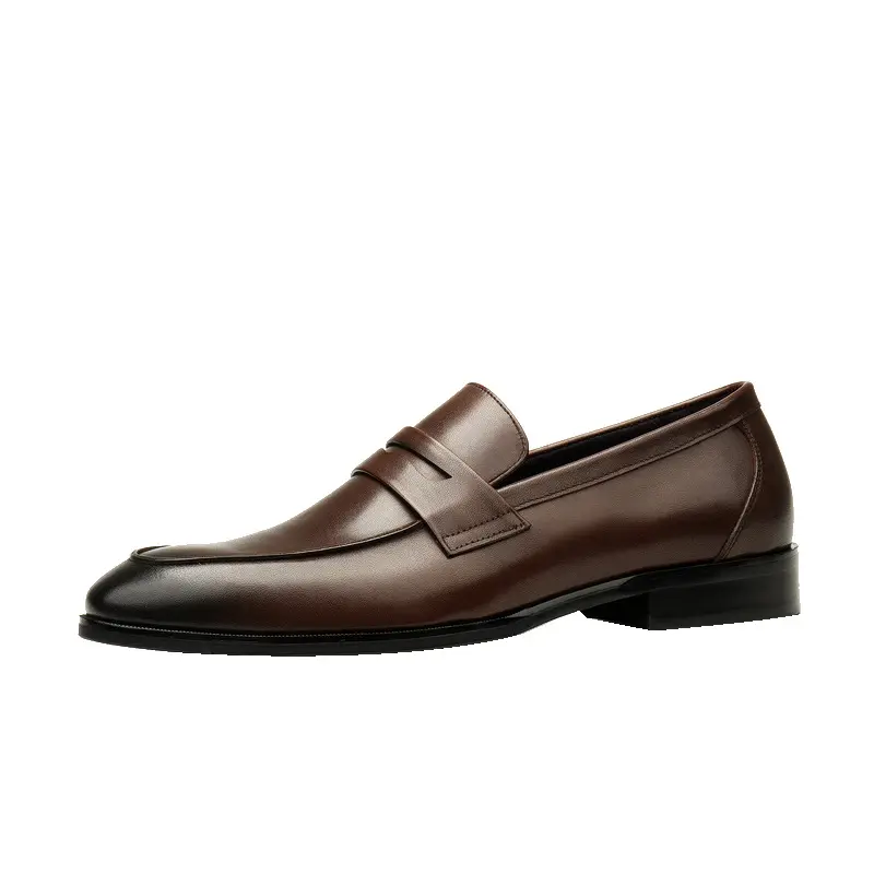 The new men's shoes, the European version of the leather, comfortable soft leather surface.Working at work, large size 45 — chobi 13