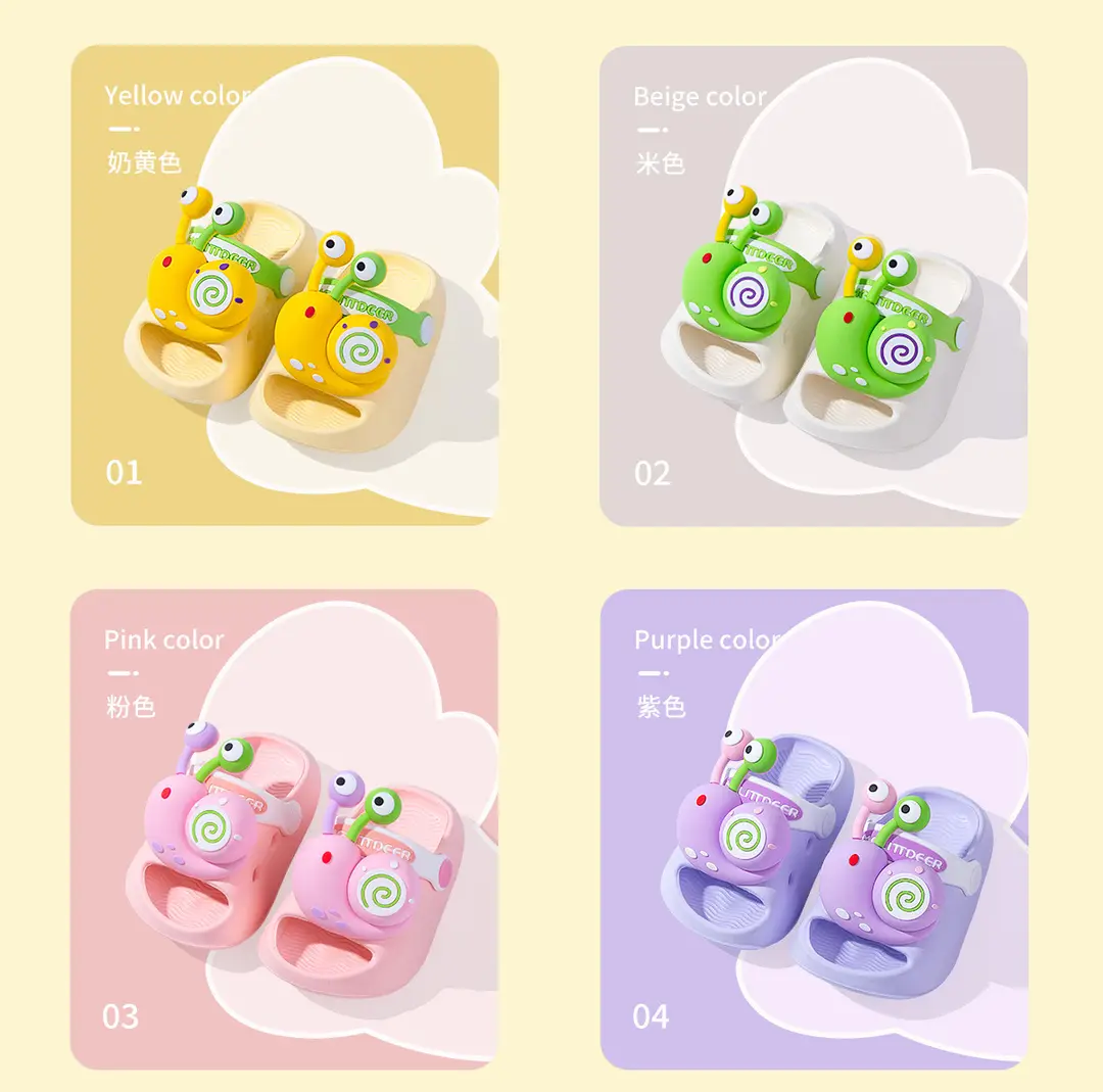 (Wholesale), cartoon Crocs-style slippers for boys, children's breathable mule, wear-resistant sandals — chobi 5