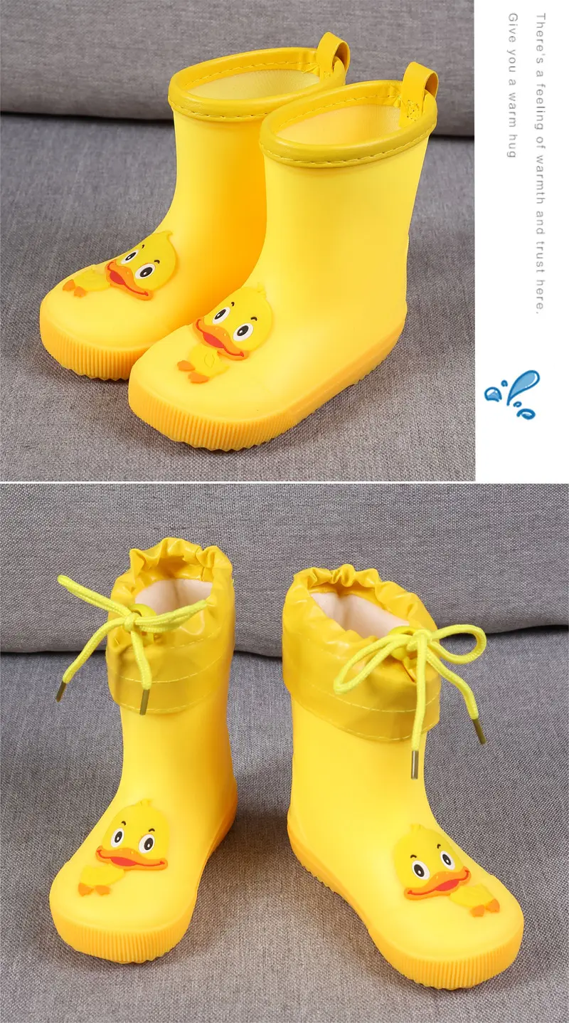 Ploves of dismantling baby rain shoes 1 infant child 3 rain boots men and girls water shoes, children princess cute lightweight shoes — chobi 22
