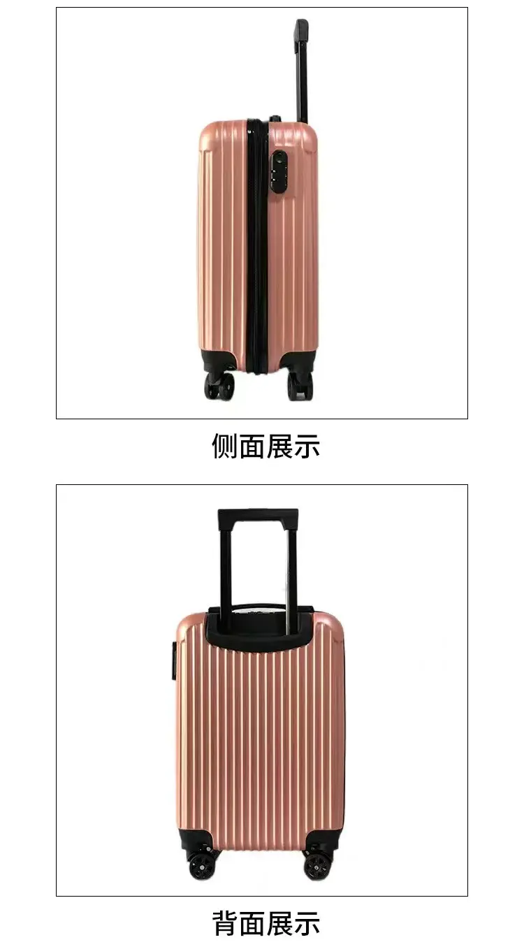 Capacious high quality suitcase, 20 inch, style, color — chobi 6