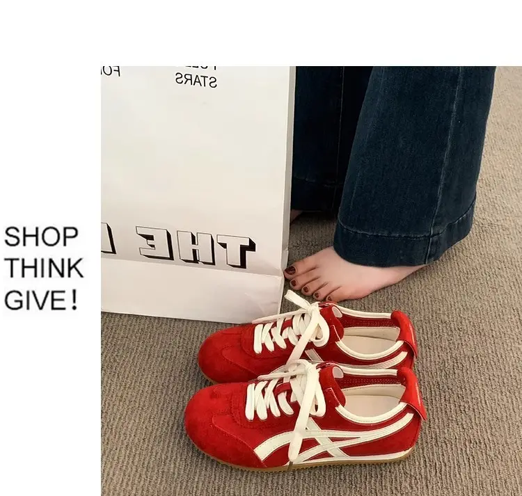 Retro summer GAT shoes, universal sports casual footwear flat for leisure, women's style, Collection Year 2025 — chobi 27