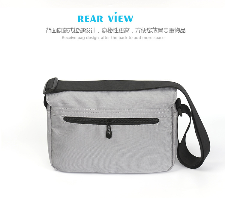 Shoulder bag, men's backpack, sports one-shoulder bag for leisure, Korean style — chobi 33