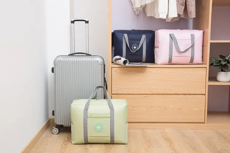 Luggage storage bag, suitcase, folding travel bag for traveling, increased thickness — chobi 10
