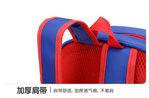 Cartoon handheld school bag, children's backpack, 3-5 years, spine protection — chobi 21