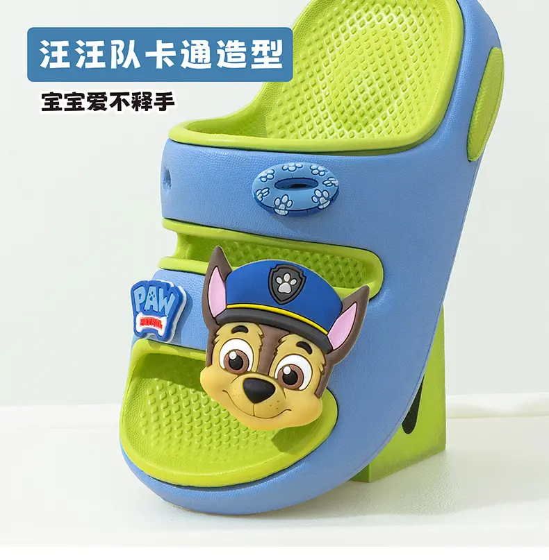 Non-slip children's sandals for boys girl's, mule, women's slippers, 3-6 years — chobi 4